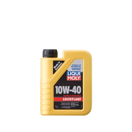 Моторно Масло, 10W-40, LIQUI MOLY LEICHTLAUF, A3/B4, 1 литър